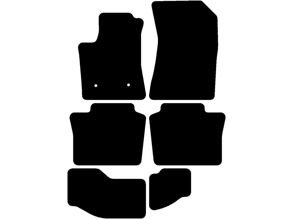 7-sitsig | Passar modell med lutande golv (förare & passagerare)