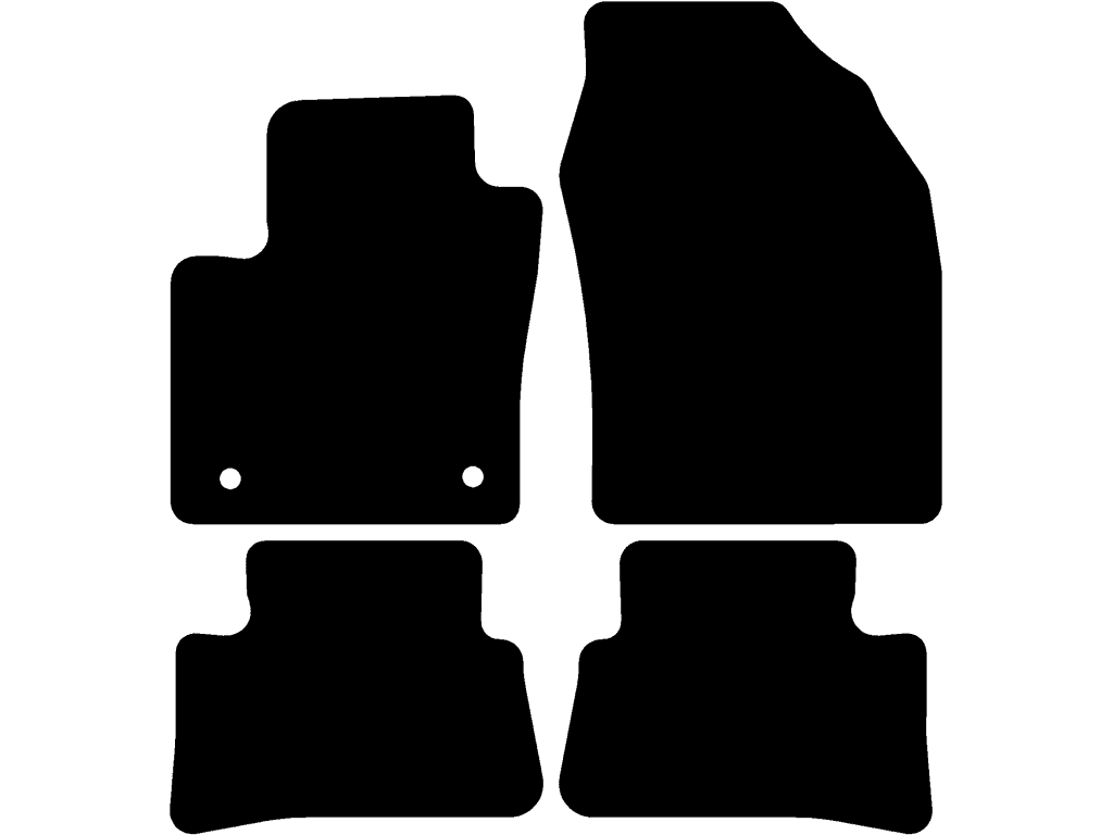 Avstånd fästpunkter (Förare) 33,2 cm