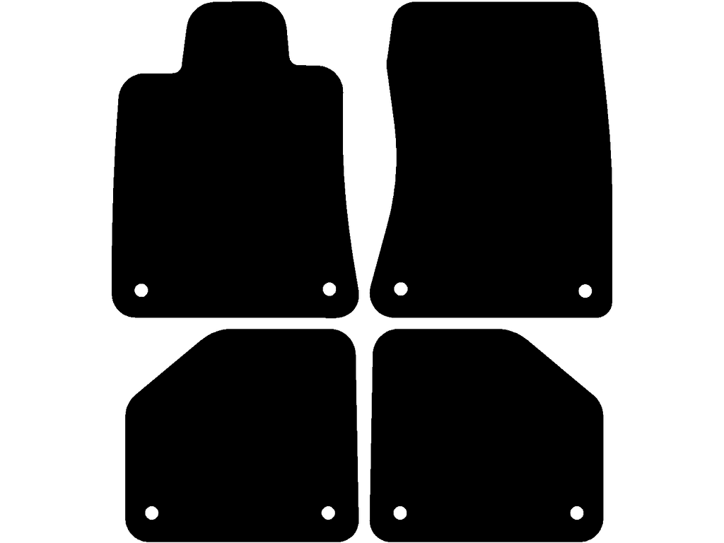 Bilmattor för Aston Martin DBX 2020 - 2026