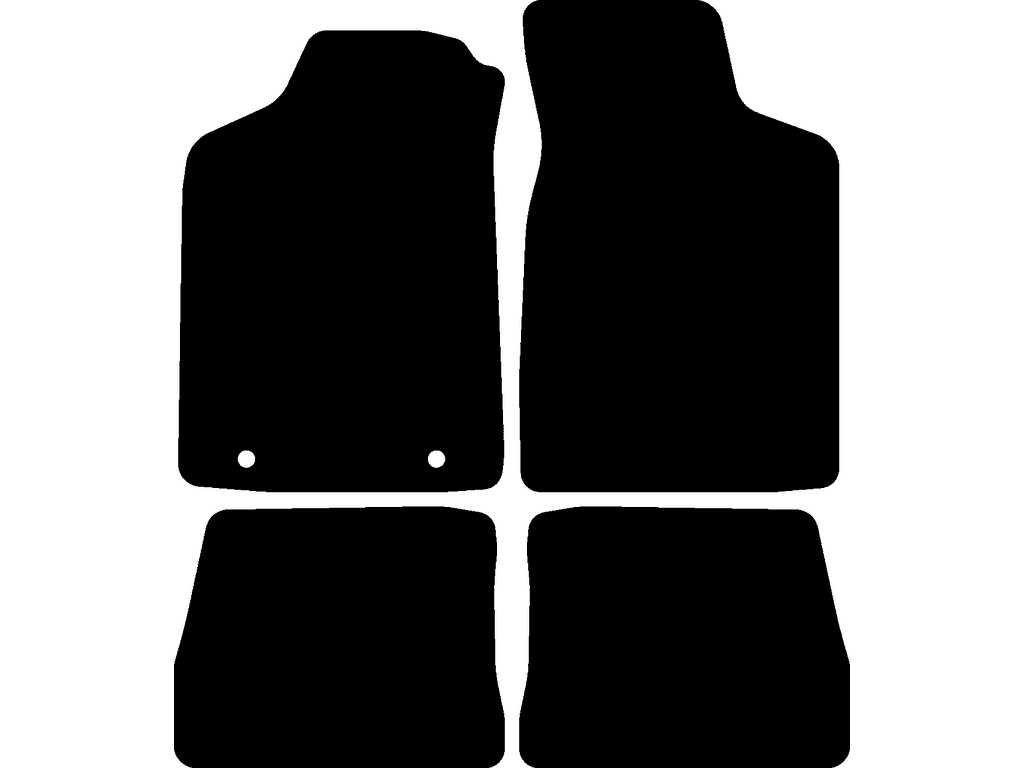 Bilmattor för Citroën Saxo 1996 - 2000