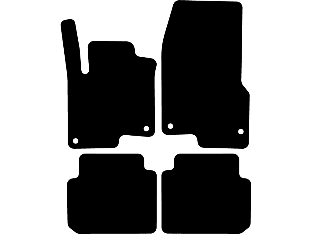 Bilmattor för Smart Forfour W454 2004 - 2006