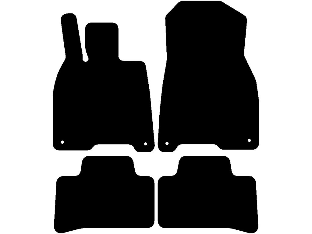 Bilmattor för Mercedes EQE V295 2022 - 2025