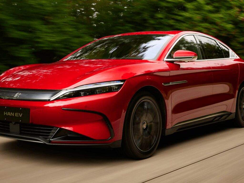 Bilmattor för BYD Han 2022 - 2026