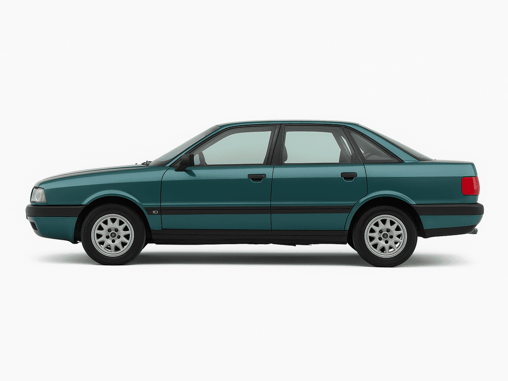 Bilmattor för Audi 90 1987 - 1991