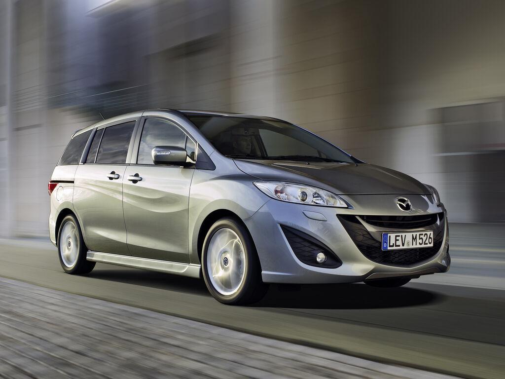 Bagagerumsmatta för Mazda 5 2010 - 2015