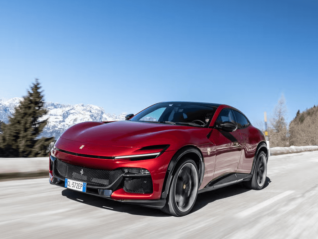 Bilmattor för Ferrari Purosangue F175 2023 - 2026