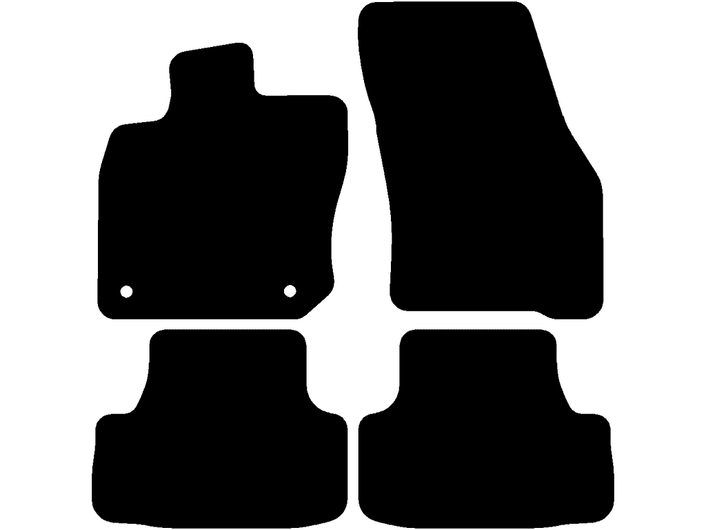 Bilmattor för Volkswagen T-Roc 2025 - 2026