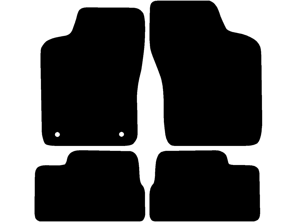 Bilmattor för Opel Kadett 1984 - 1991