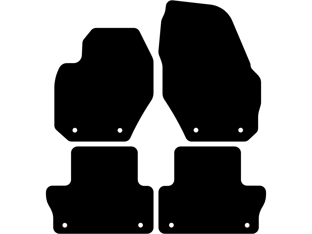 Bilmattor för Volvo XC60 2008 - 2017