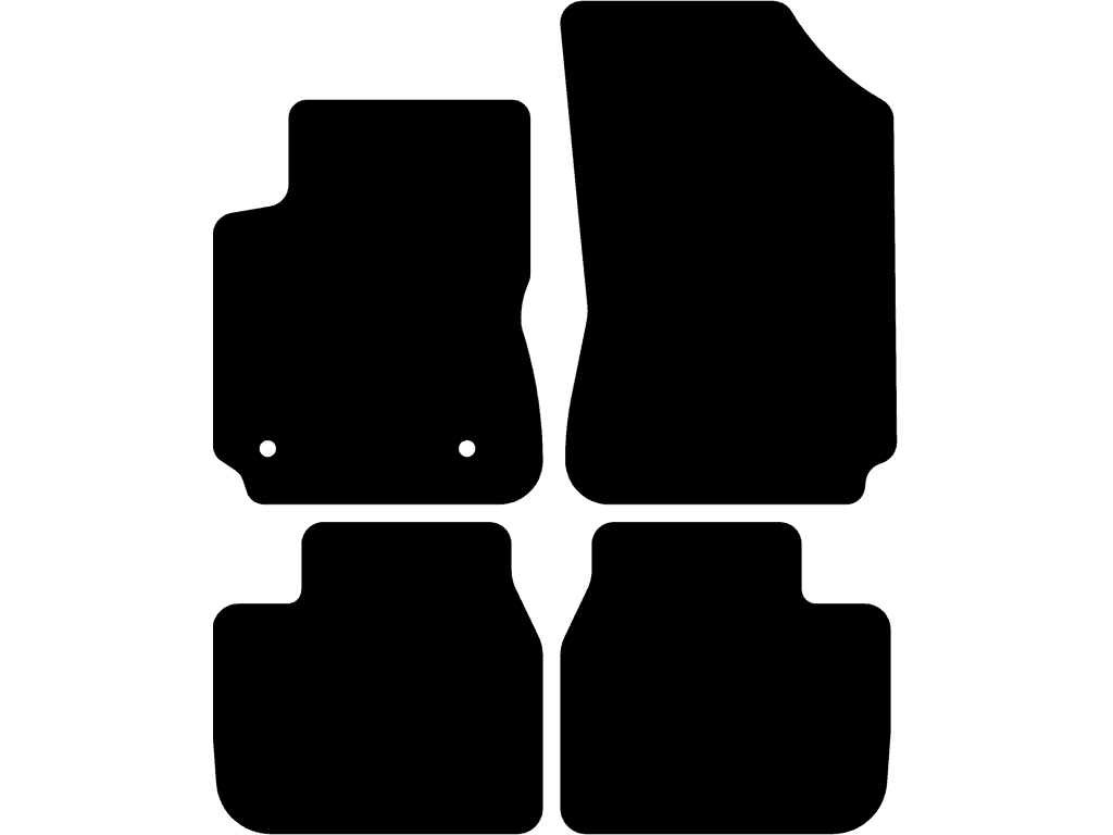 Bilmattor för Citroën C4 Cactus 2018 - 2021