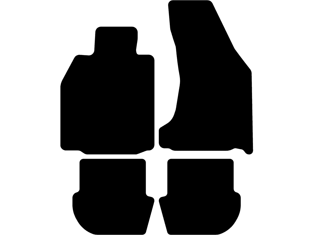 Smal passagerarmatta