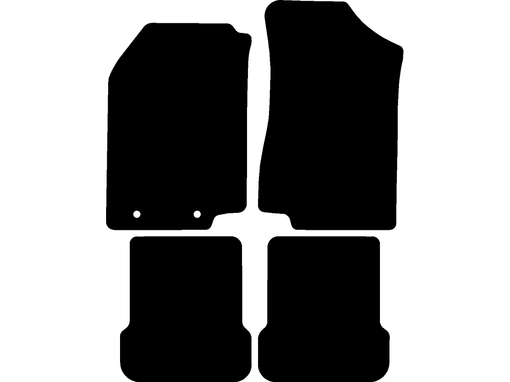 Bilmattor för Volkswagen Golf 2 1983 - 1992