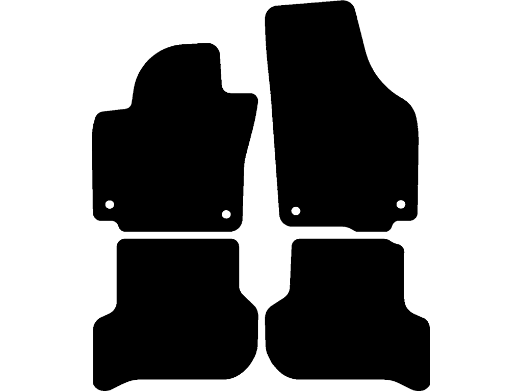 Bilmattor för Volkswagen Golf Plus 2004 - 2014