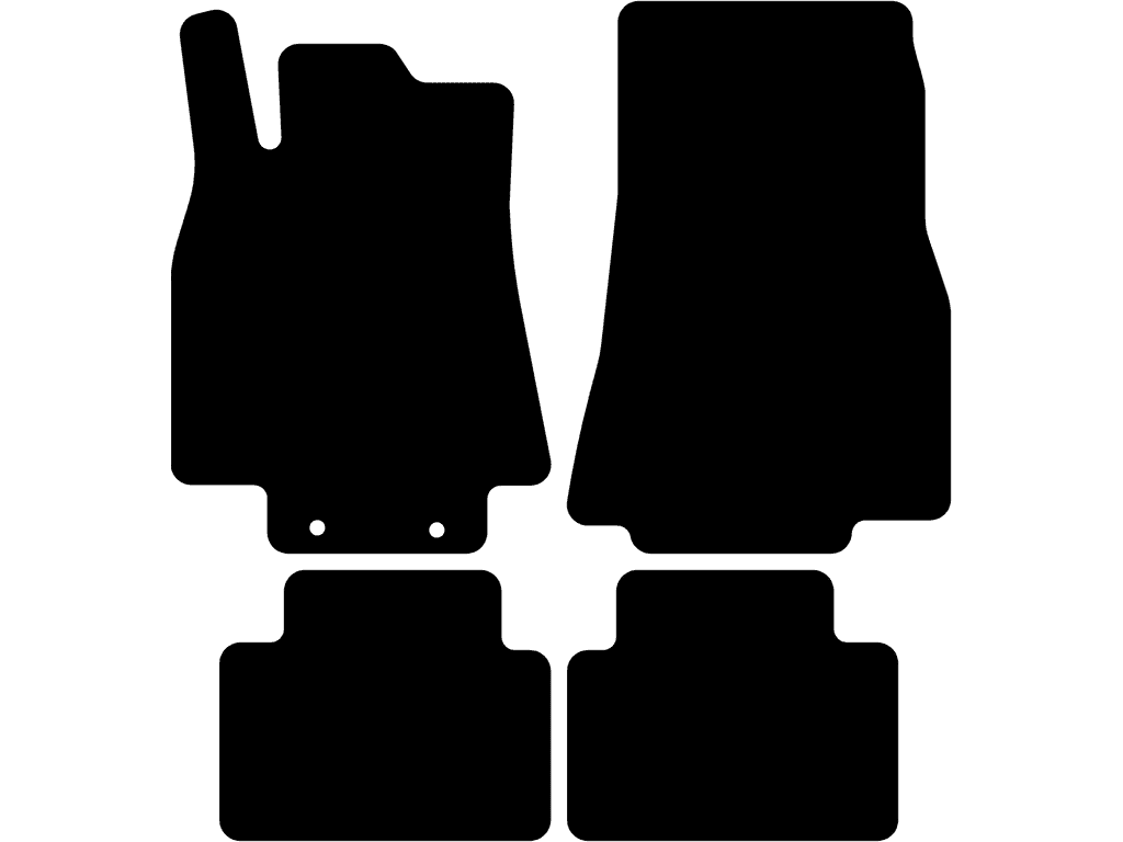 Bilmattor för Mercedes A-Klass W169 2004 - 2012