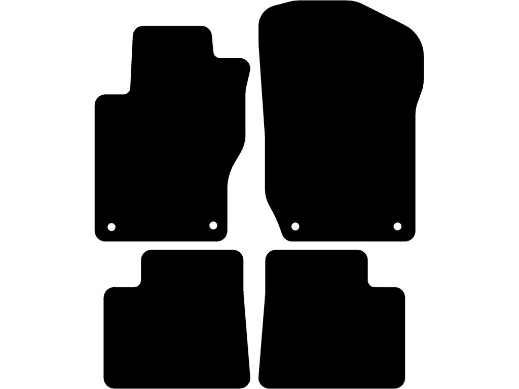 Bilmattor för Mercedes M-Klass W164 2005 - 2011