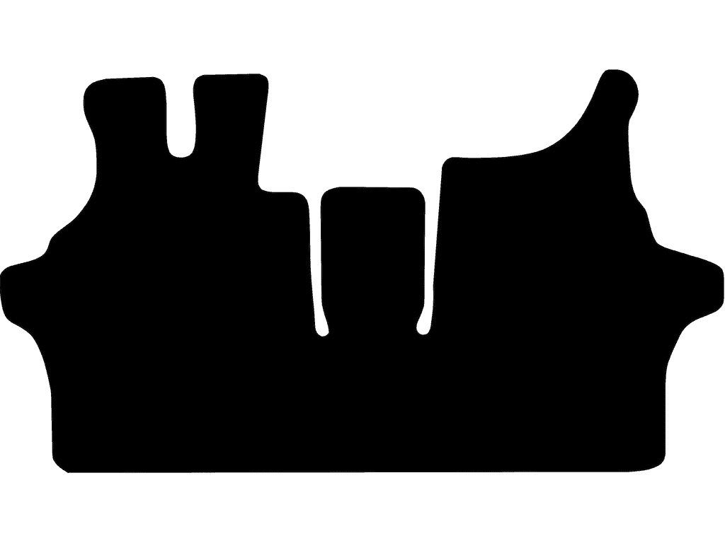 Bilmattor för Mercedes Vito 110 1996 - 1999