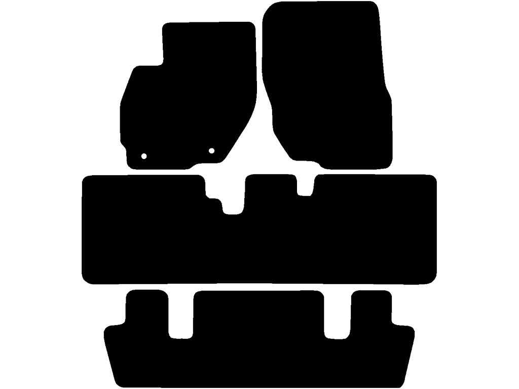 Bilmattor för Mitsubishi Space Wagon 1999 - 2004