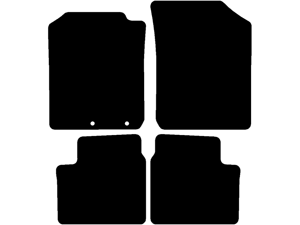 Fästsystem: Clips (sluten)