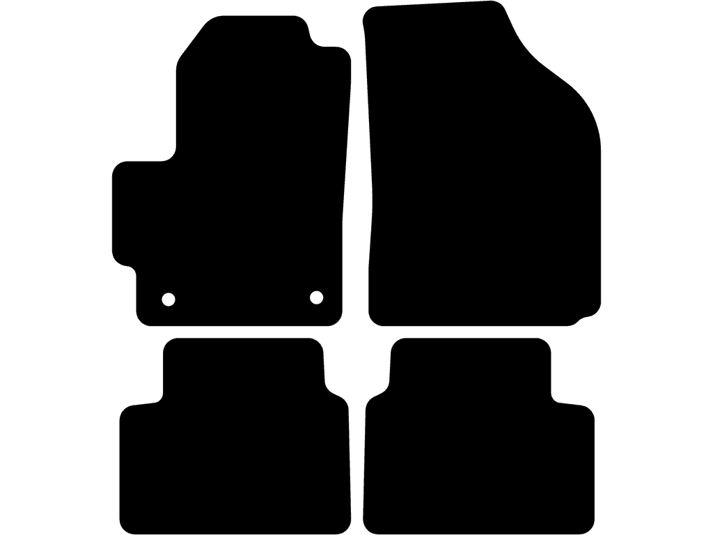 Bilmattor för Chevrolet Matiz 2008 - 2010