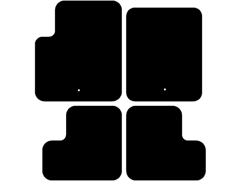 Bilmattor för Dodge Caliber 2006 - 2011