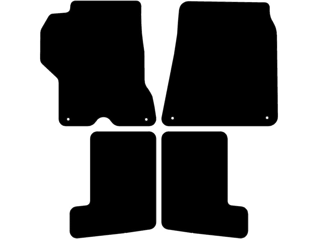 Knapp för bränsle / lastutrymme på golvet | Fästsystem: Tryckknapp