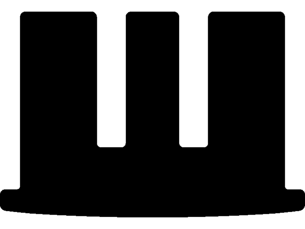 Bagage | 6 sätesskenor