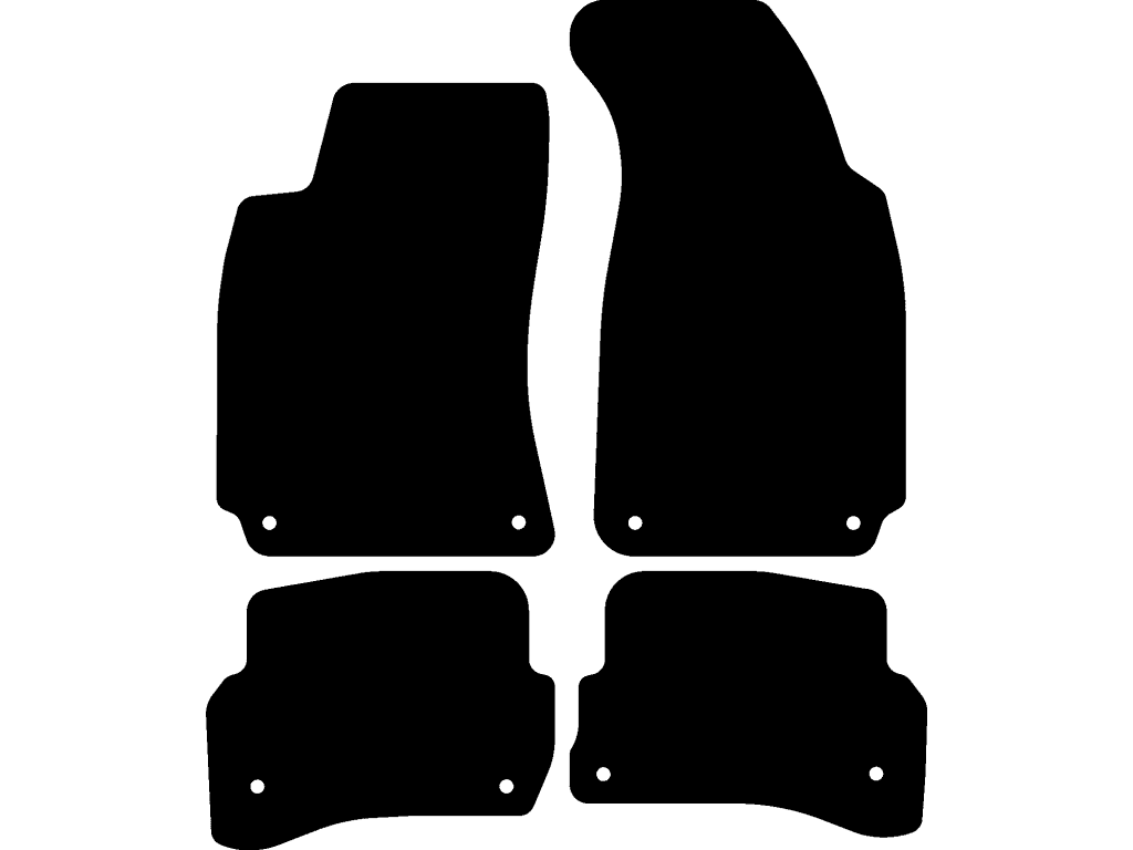 Sedan / Kombi | Med fästsystem på bakmattorna