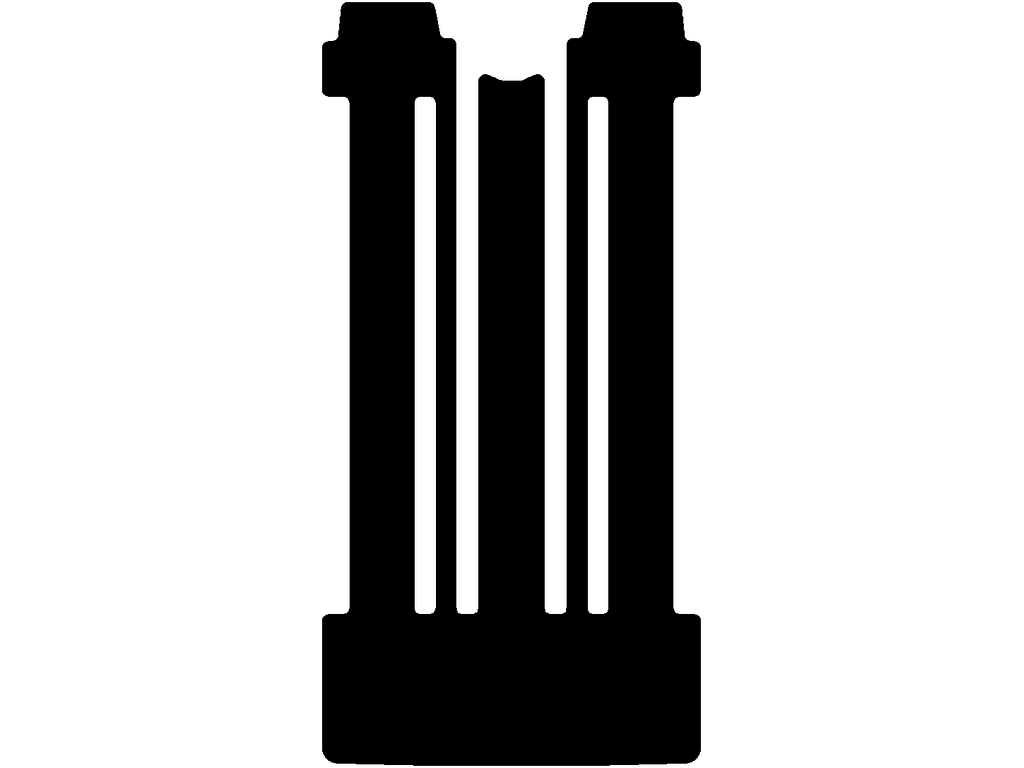 eHybrid | lång | Bak | 4 sätesskenor | Två skjutdörrar