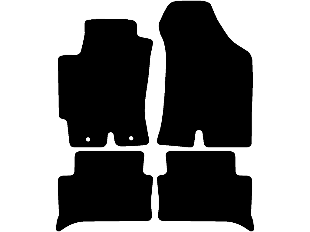 Bilmattor för Hyundai Coupe 2002 - 2009