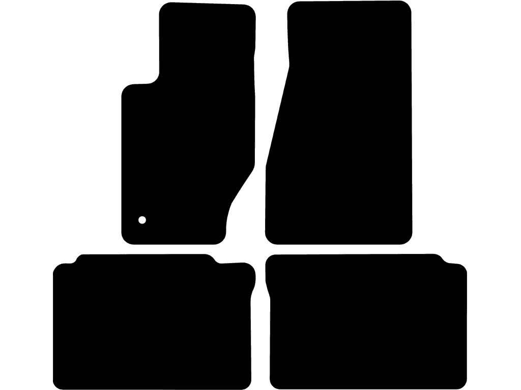 Bilmattor för Jeep Grand Cherokee WK 2005 - 2010