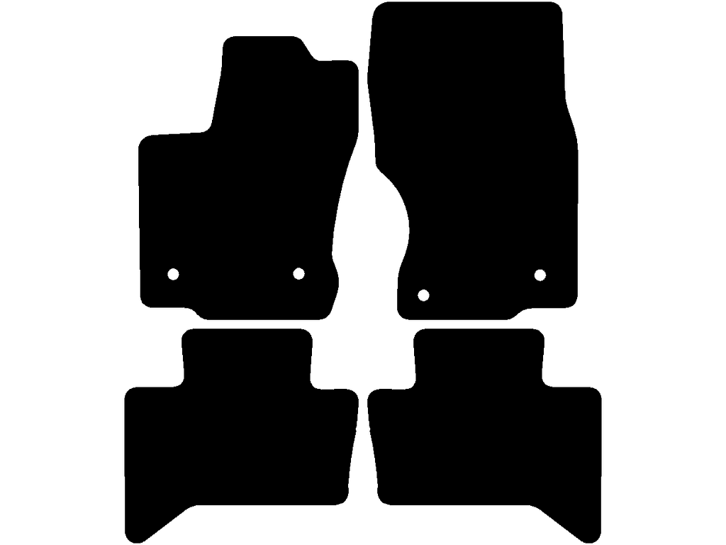 Bilmattor för Toyota Landcruiser J25 2024 - 2025