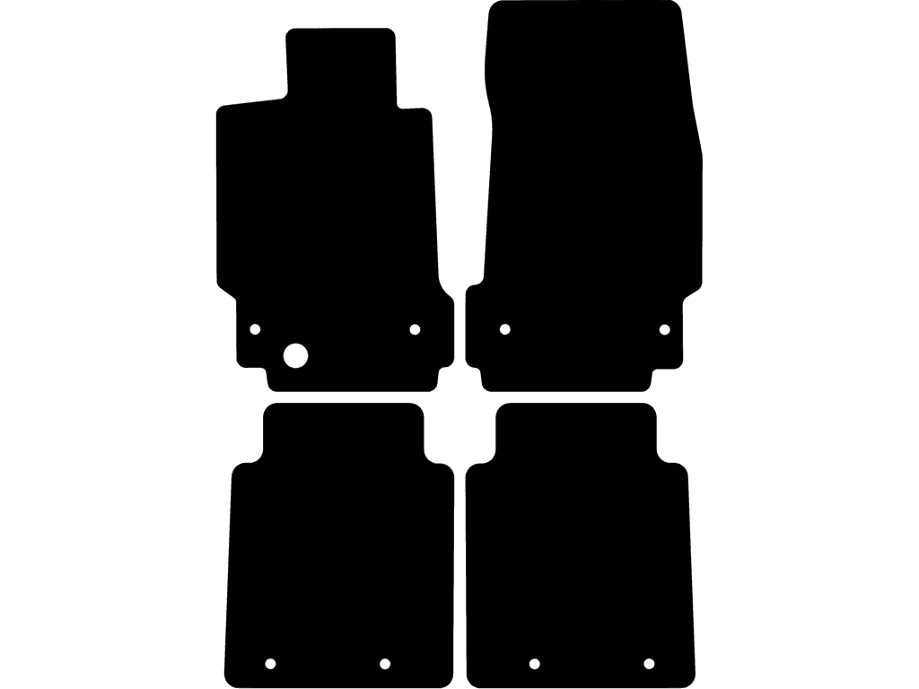 Bilmattor för Maserati Quattroporte V 2003 - 2013