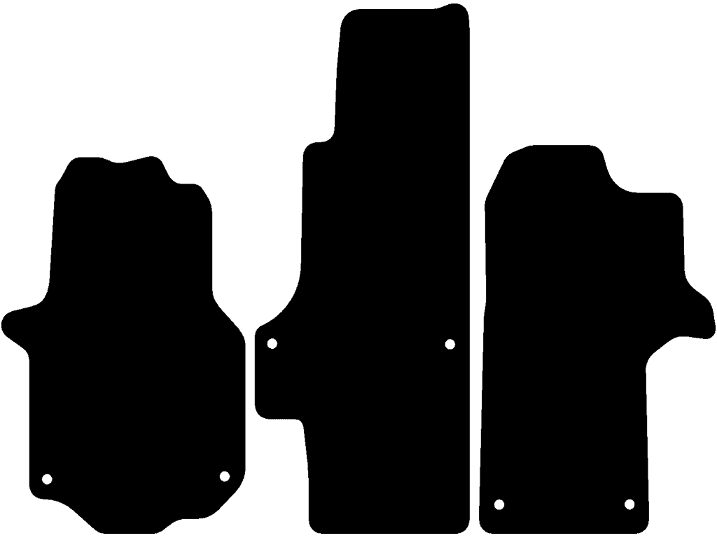 Två säten fram | Utan tillagd värme i golvet | Traditionell handbroms