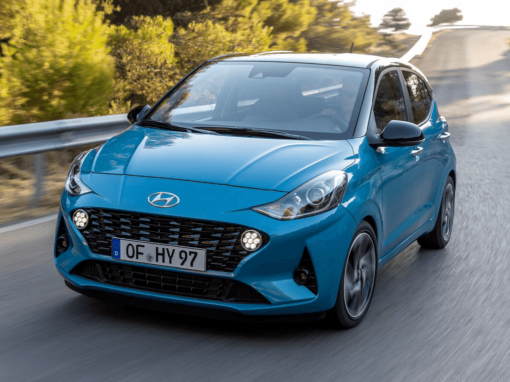 Bilmattor för Hyundai i10 2020 - 2026