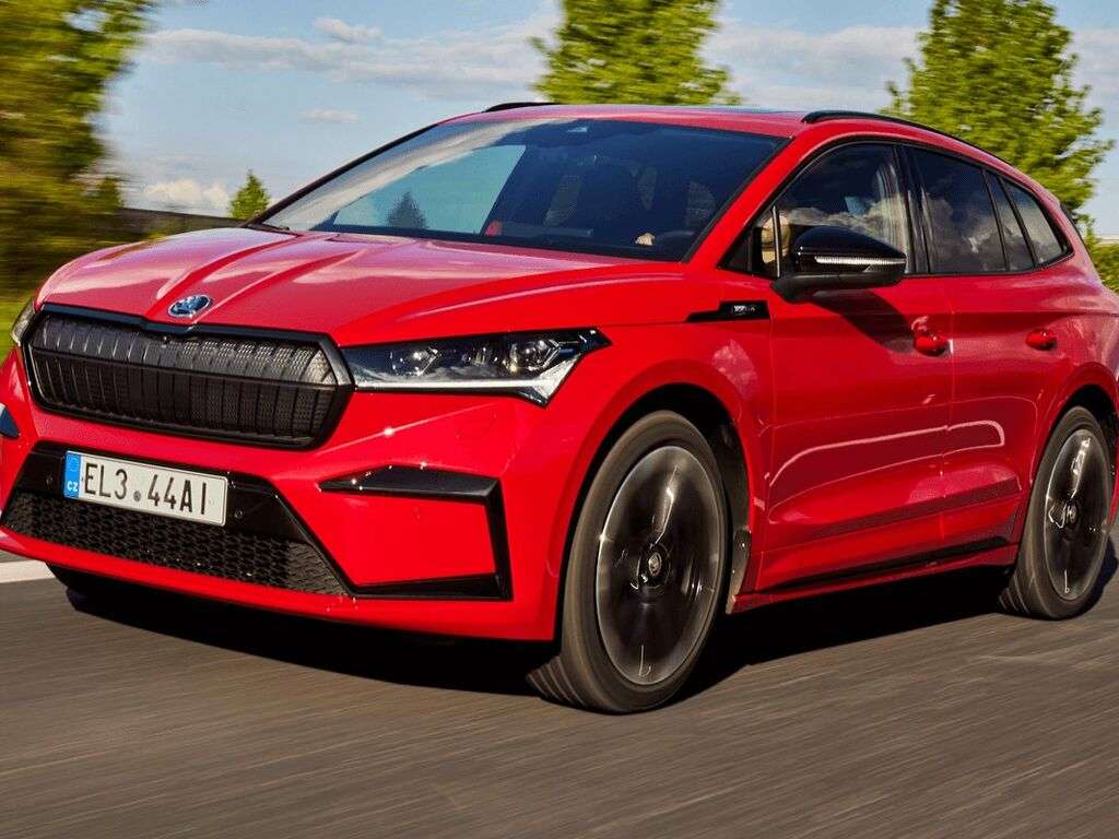 Bilmattor för Skoda Enyaq iV 2021 - 2025