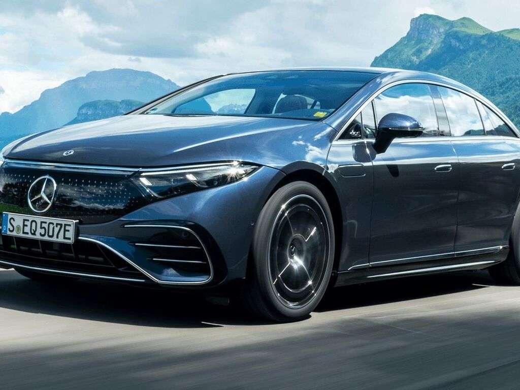 Bilmattor för Mercedes EQS V297 2021 - 2025