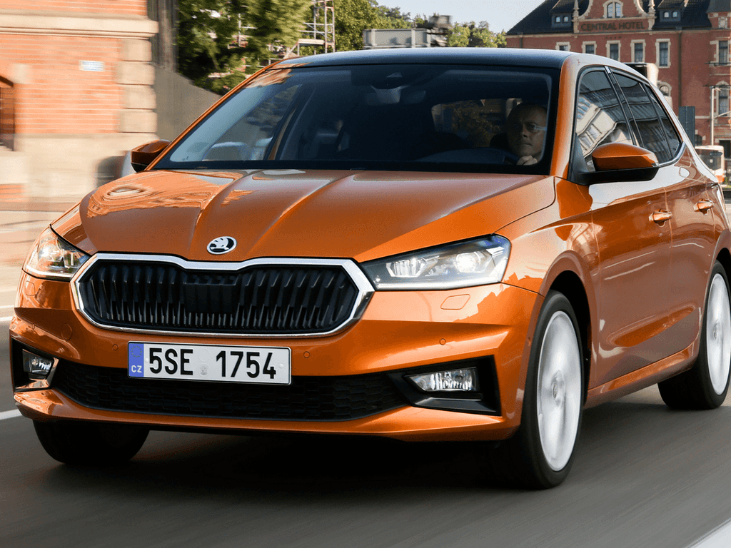 Bilmattor för Skoda Fabia 2021 - 2025