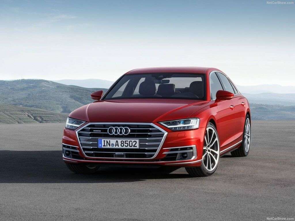 Bagagerumsmatta för Audi A8 D5 2017 - 2025