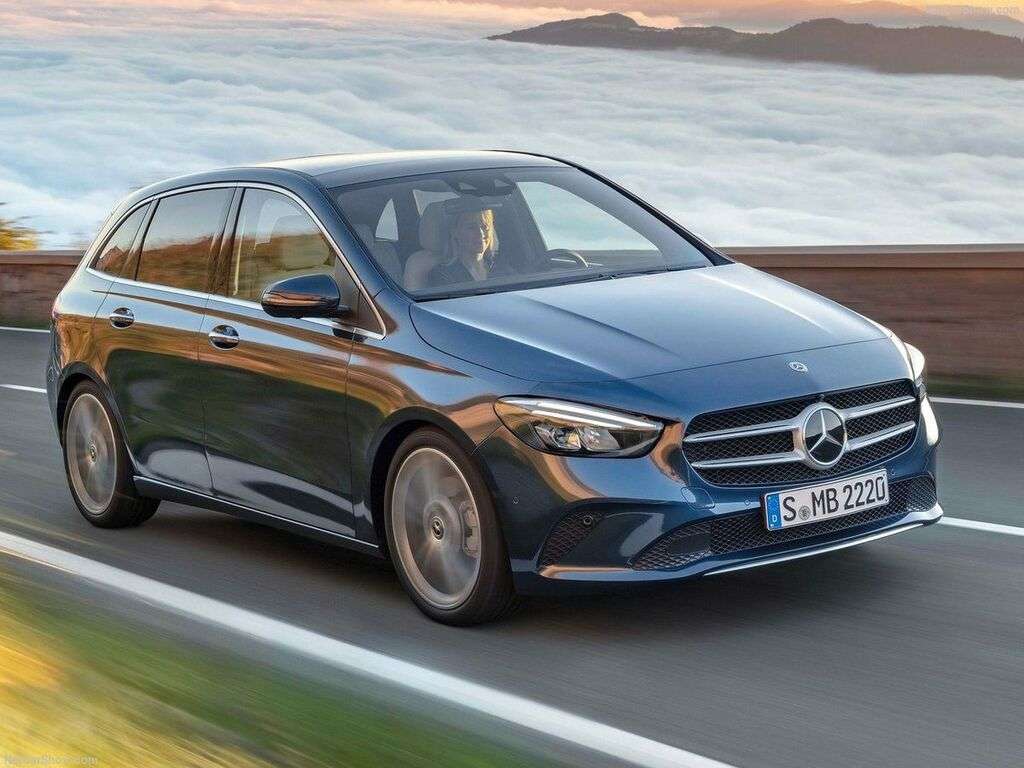 Bagagerumsmatta för Mercedes B-Klass W247 2019 - 2025