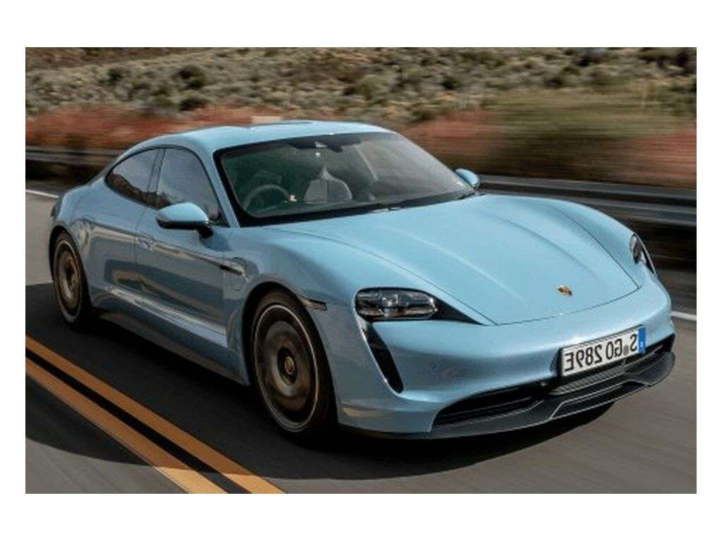 Bagagerumsmatta för Porsche Taycan 2020 - 2025