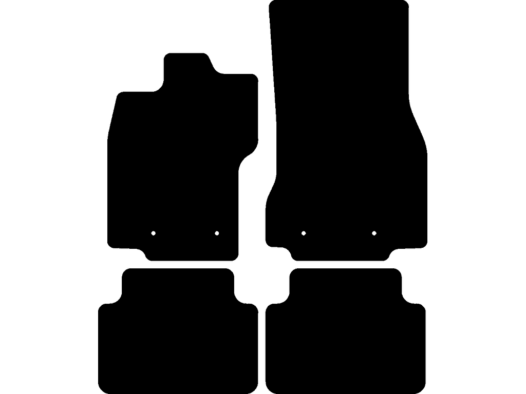 Saloon / Sportbrake | AWD | Utan fästsystem på bakmattorna