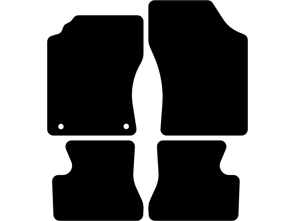 Bilmattor för Daihatsu Cuore L501 1994 - 1998