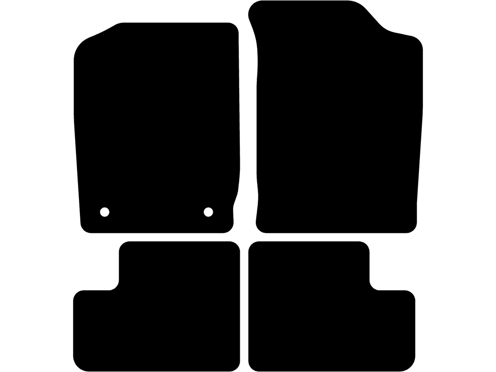 Bilmattor för Daihatsu Cuore L701 1998 - 2002