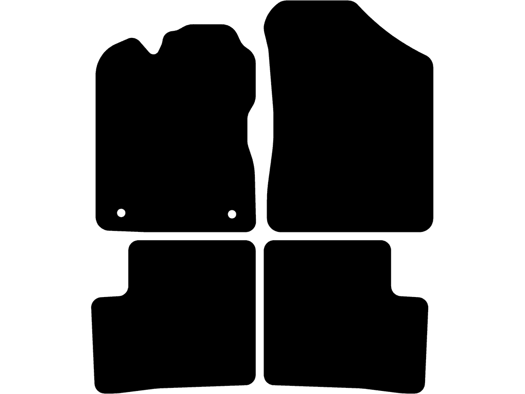 Bilmattor för Daihatsu Cuore L251 2002 - 2006