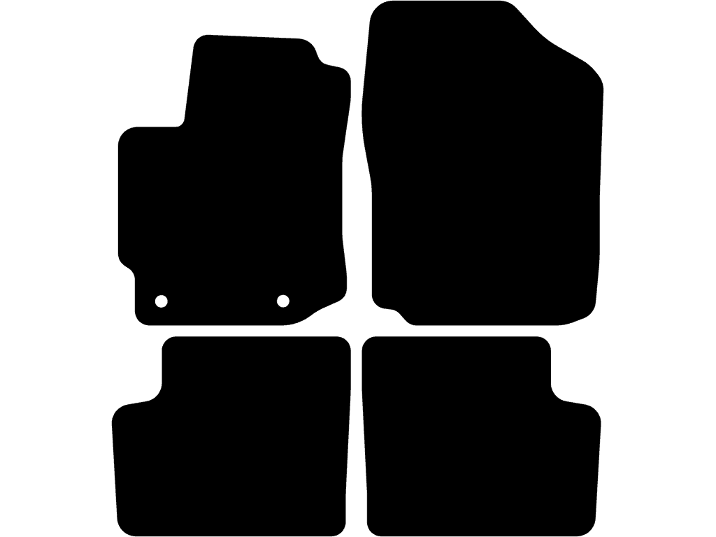 Bilmattor för Daihatsu Sirion M300 2004 - 2010