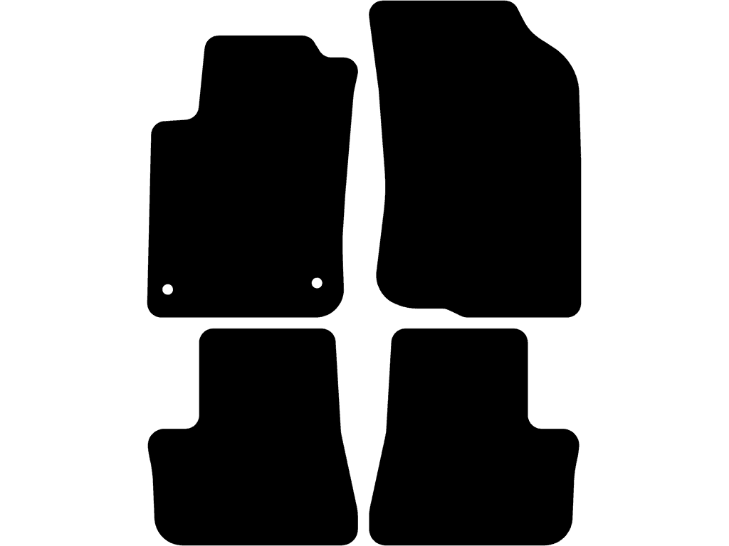 Bilmattor för Peugeot 2008 2013 - 2016