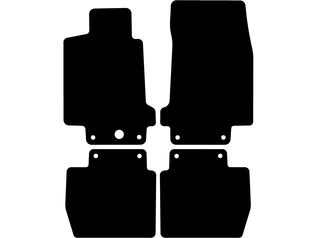 Bilmattor för Maserati GranTurismo S 2008 - 2012