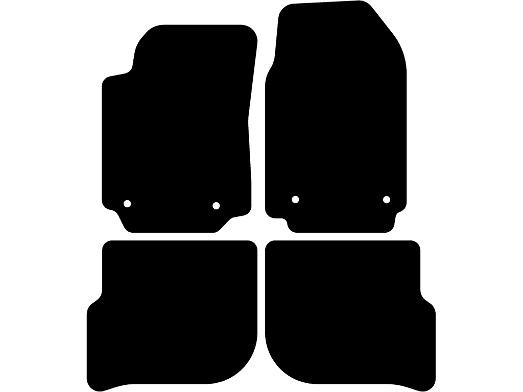 Bilmattor för Audi A6 C4 1994 - 1997