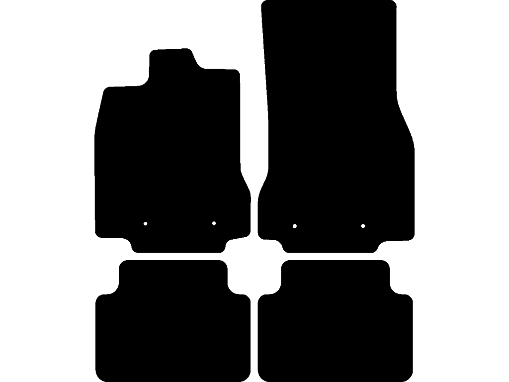 Saloon / Sportbrake | RWD | Utan fästsystem på bakmattorna