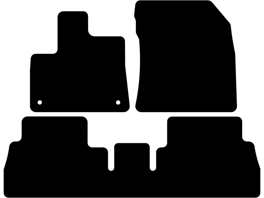 L1/L2 | Flyttbara säten | 5-sitsig | Fästsystem: Clips (med öga)